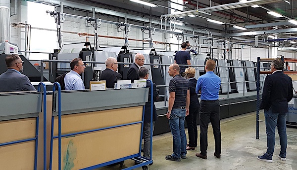 Initiative Online Print zu Besuch bei der Buch und