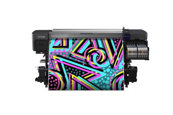 Epson Auf Der Viscom Fluoreszierend Drucken World Of Print