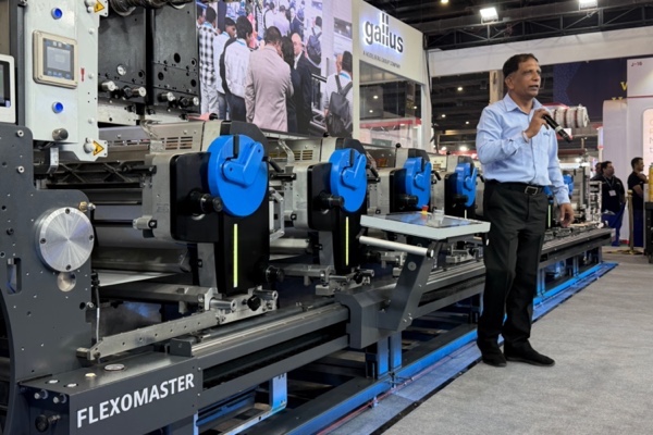 Gallus and Heidelberg Unveil New Gallus Flexomaster Press at LOUPE India 2026