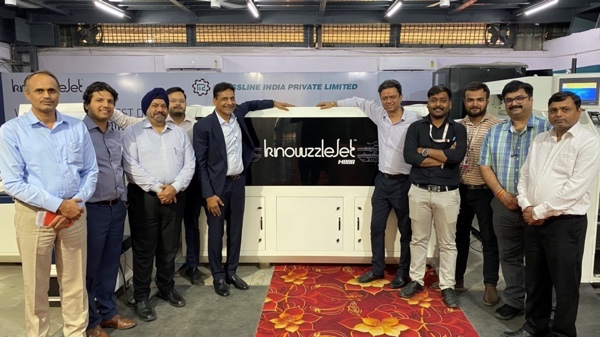 knowzzleJet M880 Launched as the Worlds First 34-Inch Roll-to-Fold Inkjet Web Press