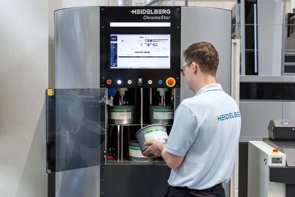 Heidelberg expands Lifecycle offering with the ChromaStar Ink Despensing System